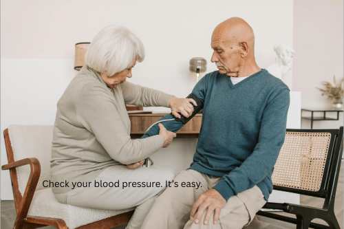 Check your blood pressure. It’s easy.